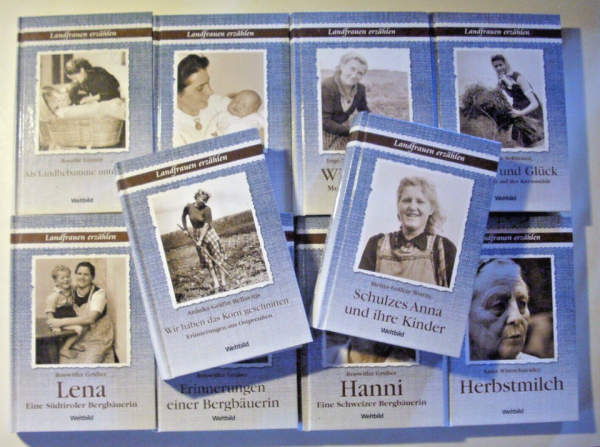 Bücherset: 10 Bände Landfrauen erzählen - Lena, Hanni, Wintererde, ...